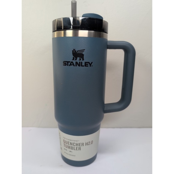 Stanley FlowState Quencher H2.0 Tumbler  30oz Blue Spruce New - Picture 2 of 5